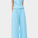 Hayden Set Top Asymmetric and Trousers Palazzo