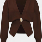 Solferina Cardigan Solid Gold