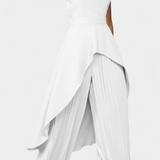 Chrysoula Set Asymmetric with Trousers Pleated