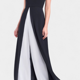 Alicia Set Bicolor Elegant Sleeveless with Trousers Wide