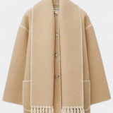 Pauline | Warmth of Cut loose with Bufanda of Flecos Incorporada