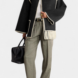 Pauline | Warmth of Cut loose with Bufanda of Flecos Incorporada