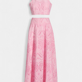 Danitza Set Romantic with Lace Floral Calado