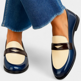 Claudia Loafers Two-Tone of Style Timeless