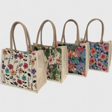 Taila Bolsa of Yute Printed Floral and Design Eco-Friendly