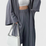 Caspian Relaxed Set of two-piece with Kimono Long