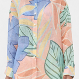 Lumina Set Tropical with Shirt Holgada and Shorts of High-Waisted