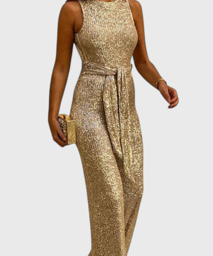 Adele Mono of lentejuelas with waist adjustable