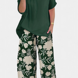 Aivy Set Floral of two-piece with Touch Relaxed