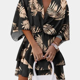 Eliza Dress Mini with Nudo Frontal and ruffles