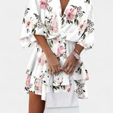 Eliza Dress Mini with Nudo Frontal and ruffles