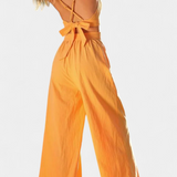 Valentina Set of Vest with Lace of Espalda Abierta and Trousers Wide