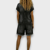 Cayetana™ | Set vaquero Shirt and short casual