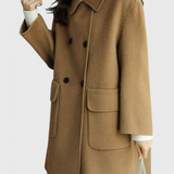 Camille | Warmth of Wool Classic of Doble Button Closure