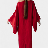 Kamilia Dress Kimono in Linen and Cotton with Belt