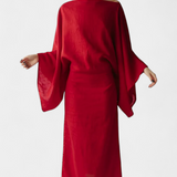 Kamilia Dress Kimono in Linen and Cotton with Belt