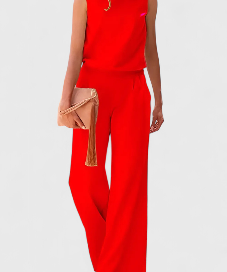 Winnie Mono Minimalist Wide-Leg