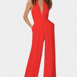Lila Mono Wide-Leg with Elegance Lightweight