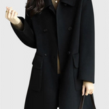 Camille | Warmth of Wool Classic of Doble Button Closure