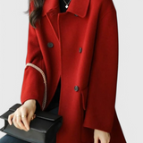 Camille | Warmth of Wool Classic of Doble Button Closure