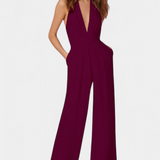 Lila Mono Wide-Leg with Elegance Lightweight
