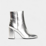 Ralica Boots of Ankle Metallic Plateadas